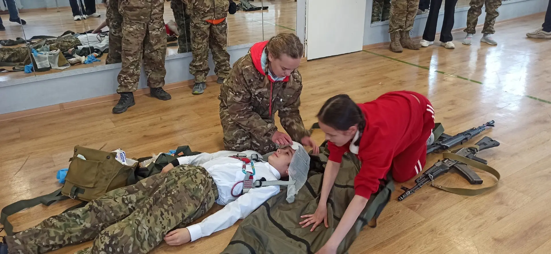 🌟Сегодня, 27 апреля, прошёл первый этап соревнований городской Военно-патриотической игры «Зарница 