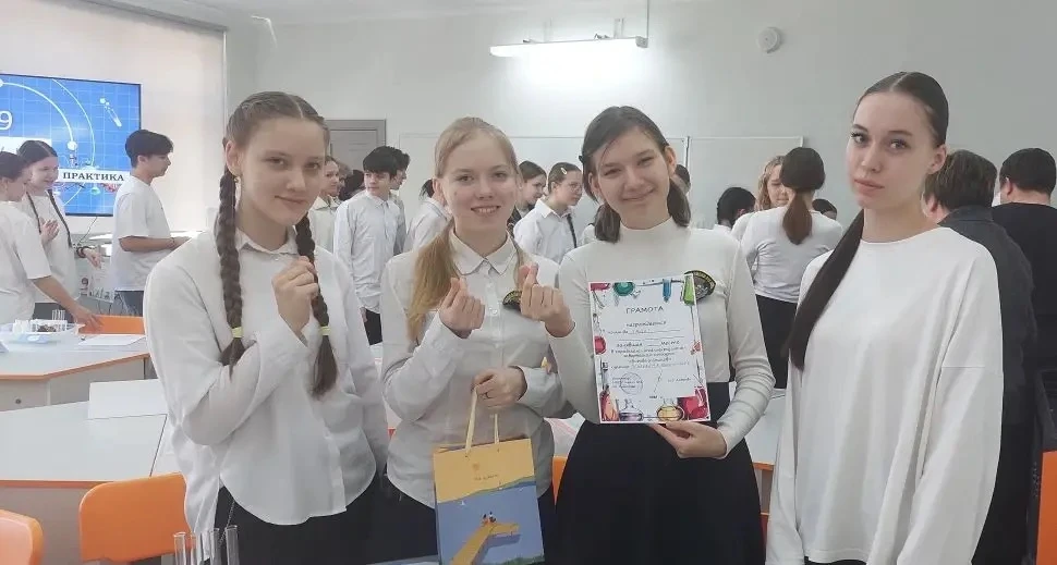 🧪⚗️ Битва химиков: наше серебро!  16 апреля на базе школы №1 прошёл интеллектуально-творческий конку