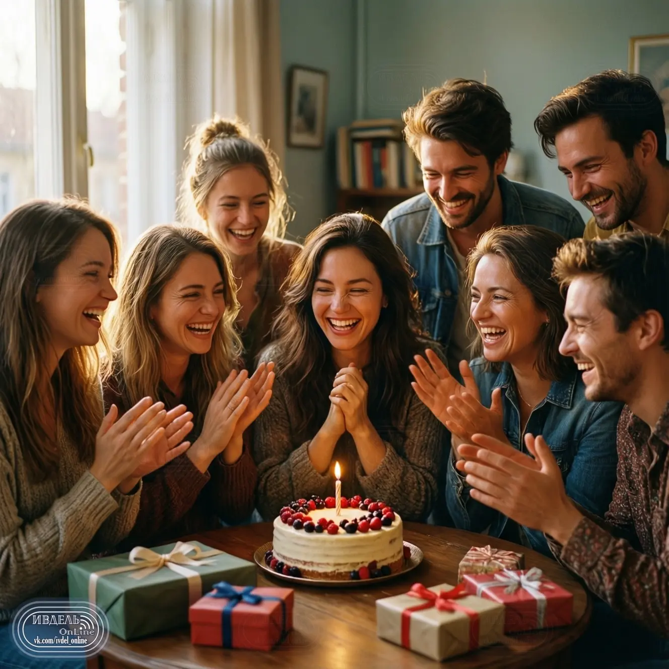 🎁 Сегодня в нашем паблике распаковывают самый главный подарок — новый год жизни. И дел...