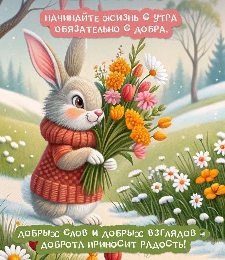С новым днем приходят новая сила и новые мысли. Используйте их и все получится! ❤️