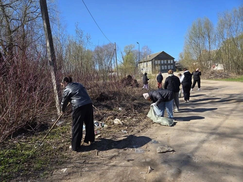 Студенты колледжа продолжают весеннее благоустройство! 🌱В рамках Всероссийской экологи...