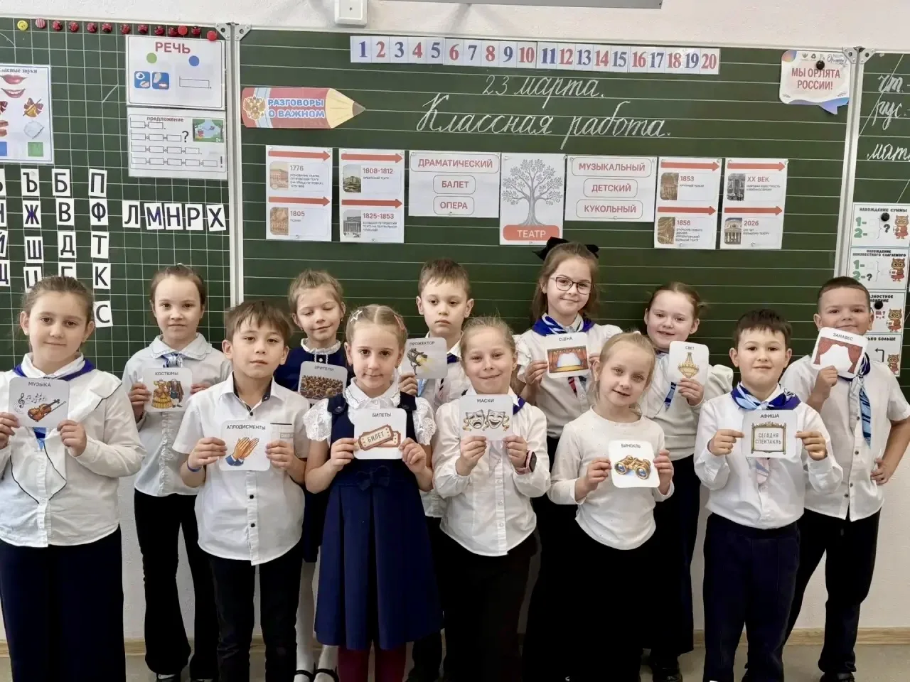 Разговоры о важном🇷🇺  📌23 марта в нашей школе прошли занятия внеурочной деятельности «Разговоры о ва