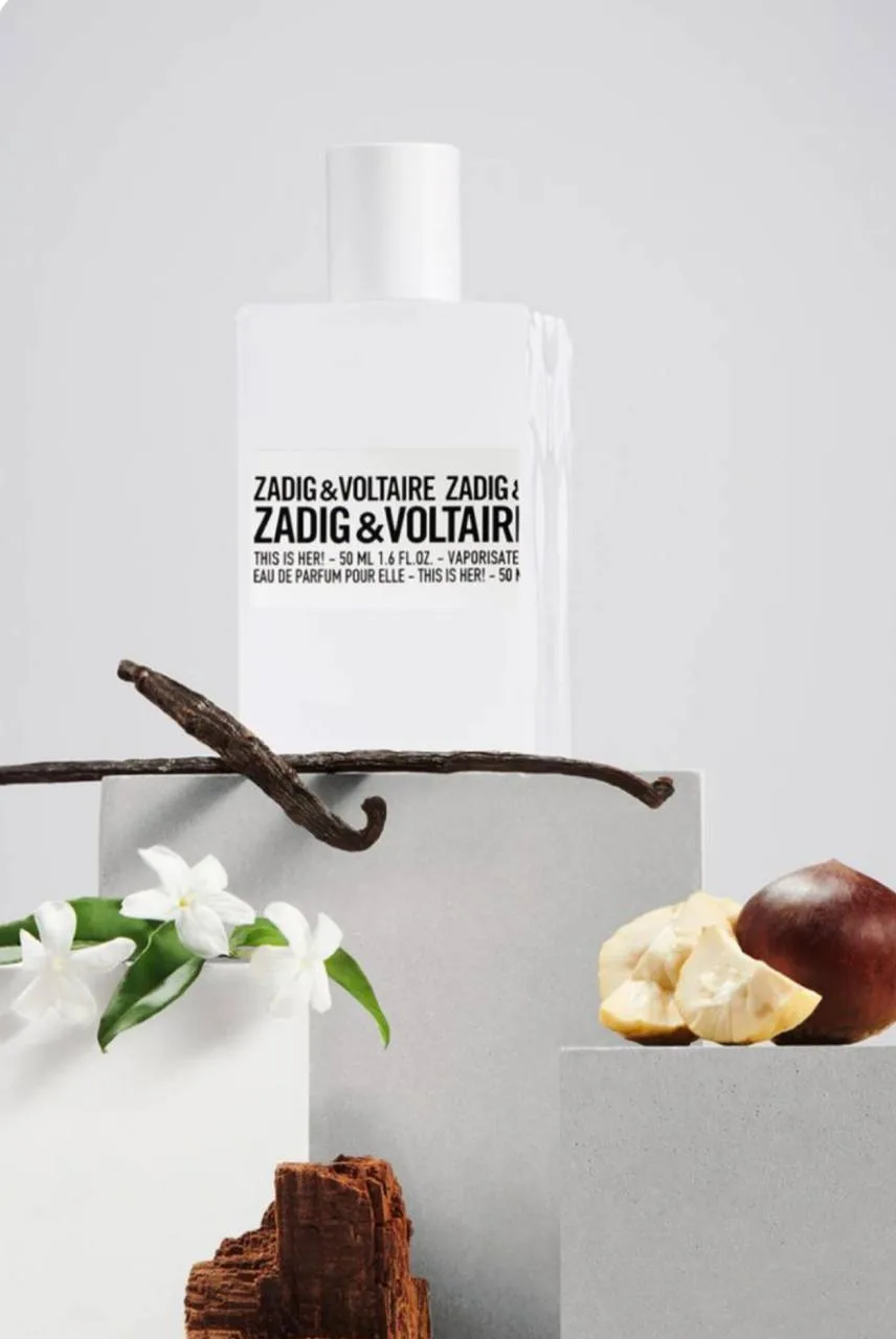 Zadig & Voltaire This is Her сладость амброво-бальзамического, медового запаха жасмина ...