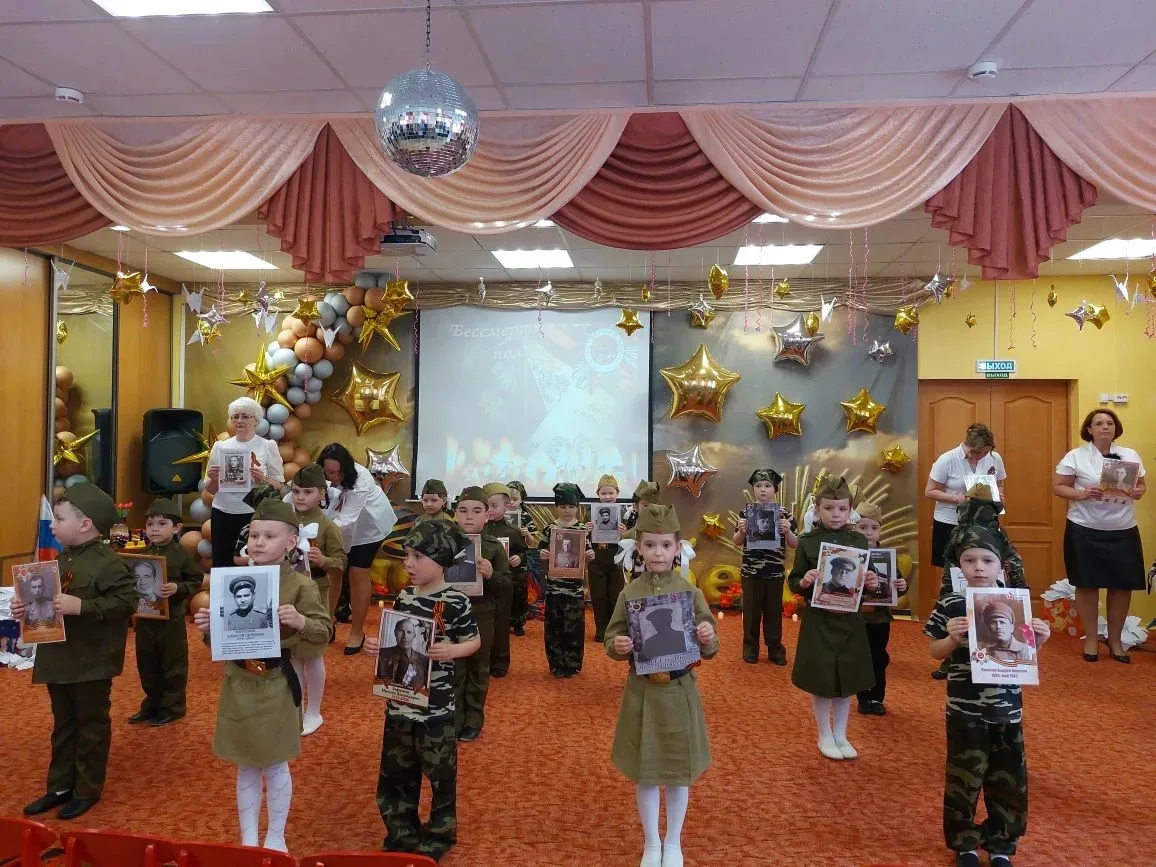 🎖"НАСЛЕДНИКИ ПОБЕДЫ"🎖  🕯На базе дошкольного отделения нашей #гимназии21 прошло торжественное меропри