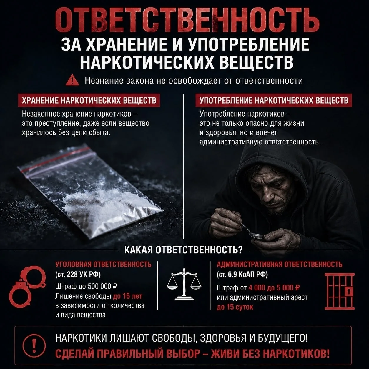 Верхняя Пышма | Екатеринбург🏡

В России за хранение и употребление наркотических веществ предусмотр