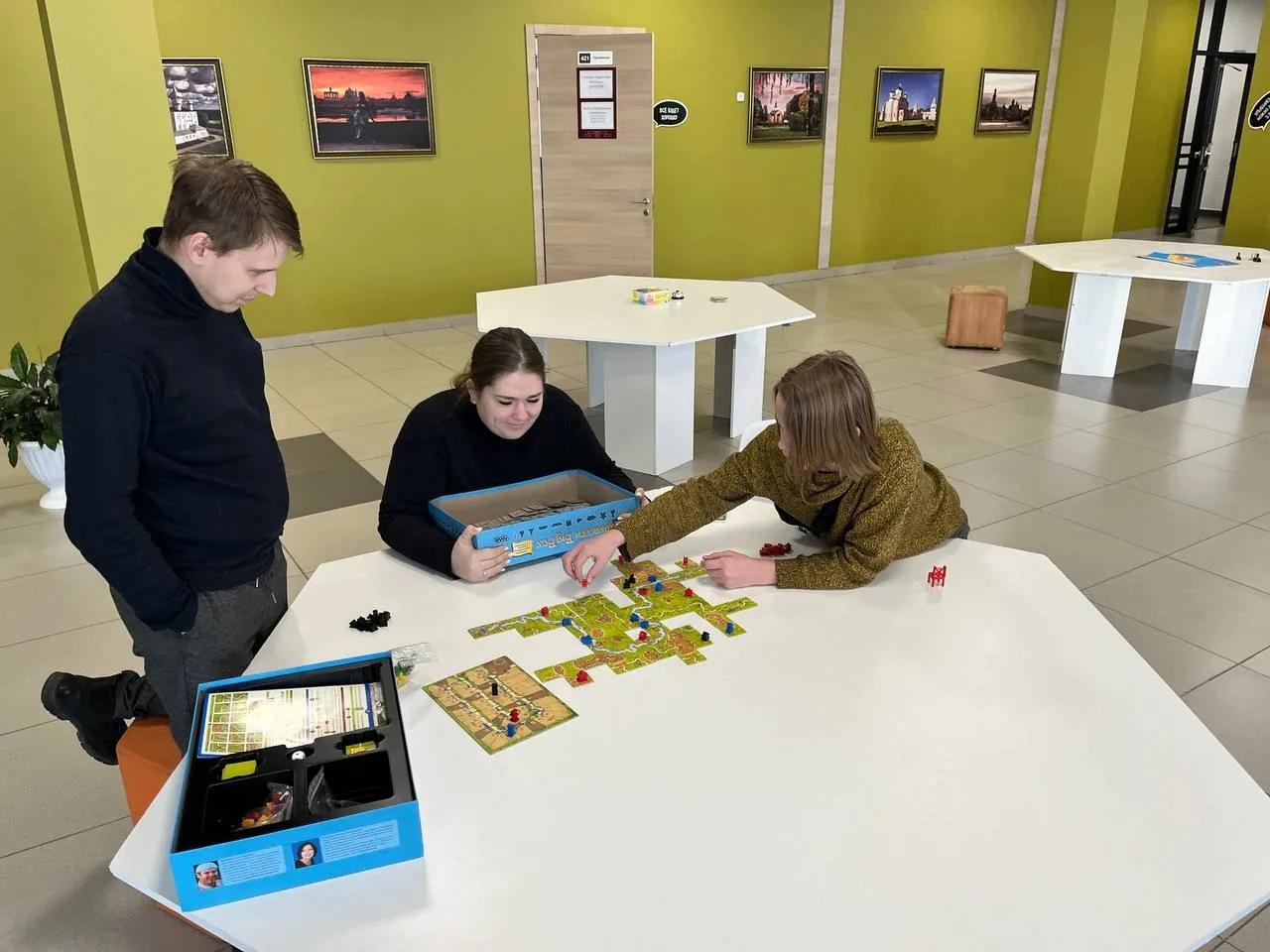 🎲 В #Родной36 состоялся тёплый вечер настольных игр  Идея принадлежит Председателю Совета Первых МАО