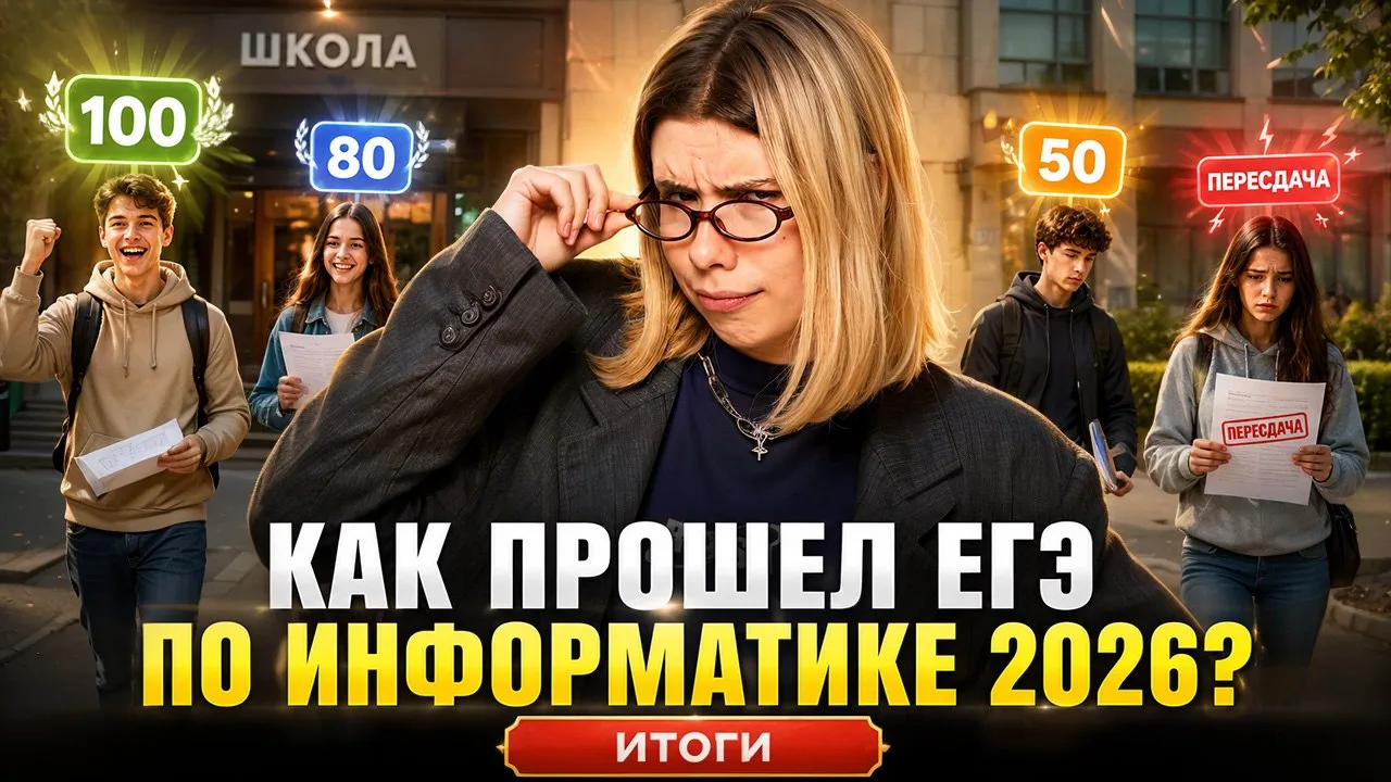 ИТОГИ ЕГЭ 2026 по инфе