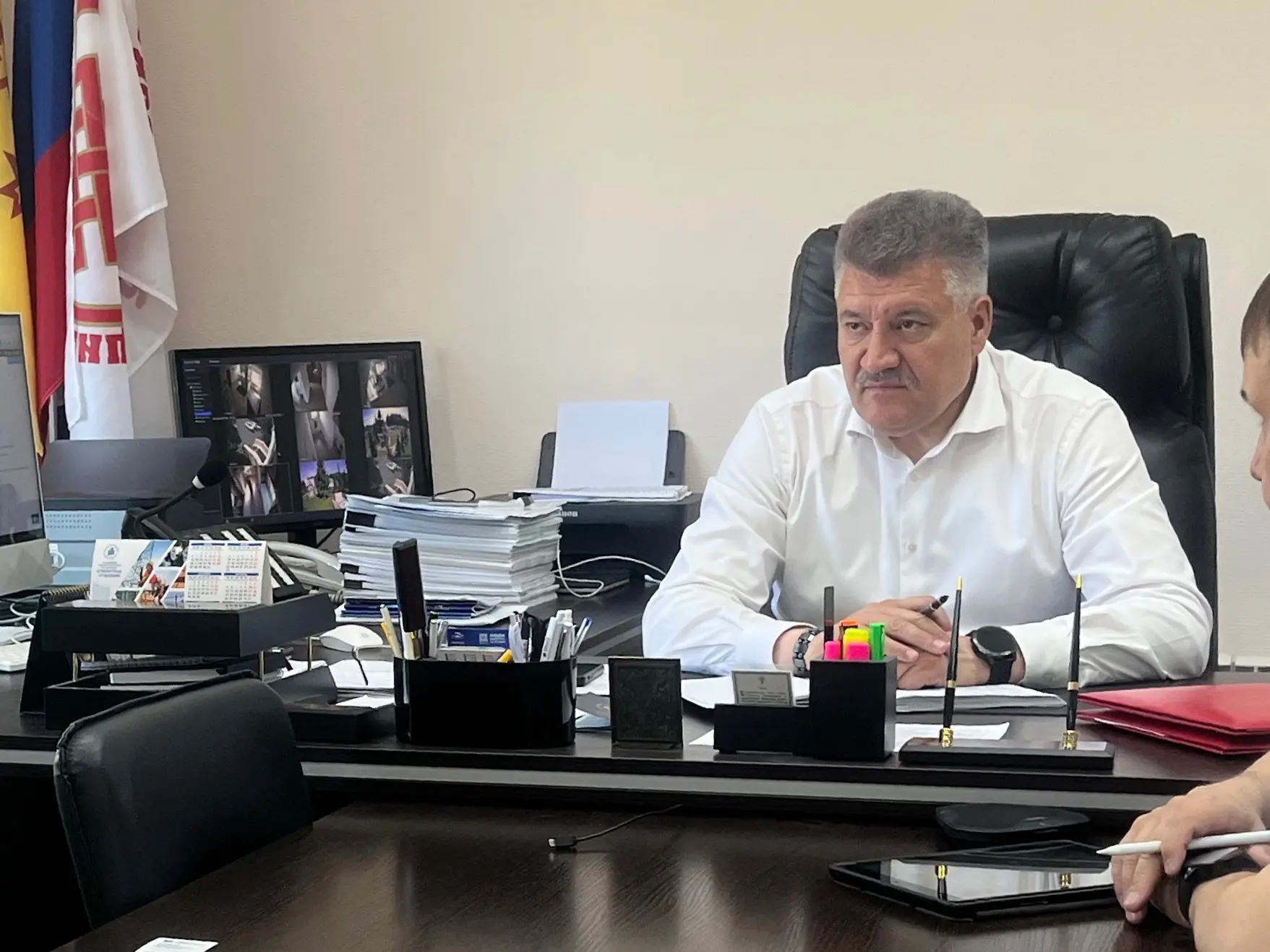 Сегодня встретился с представителями ООО «Гарант-Чебоксары». Вместе с заместителем дире...