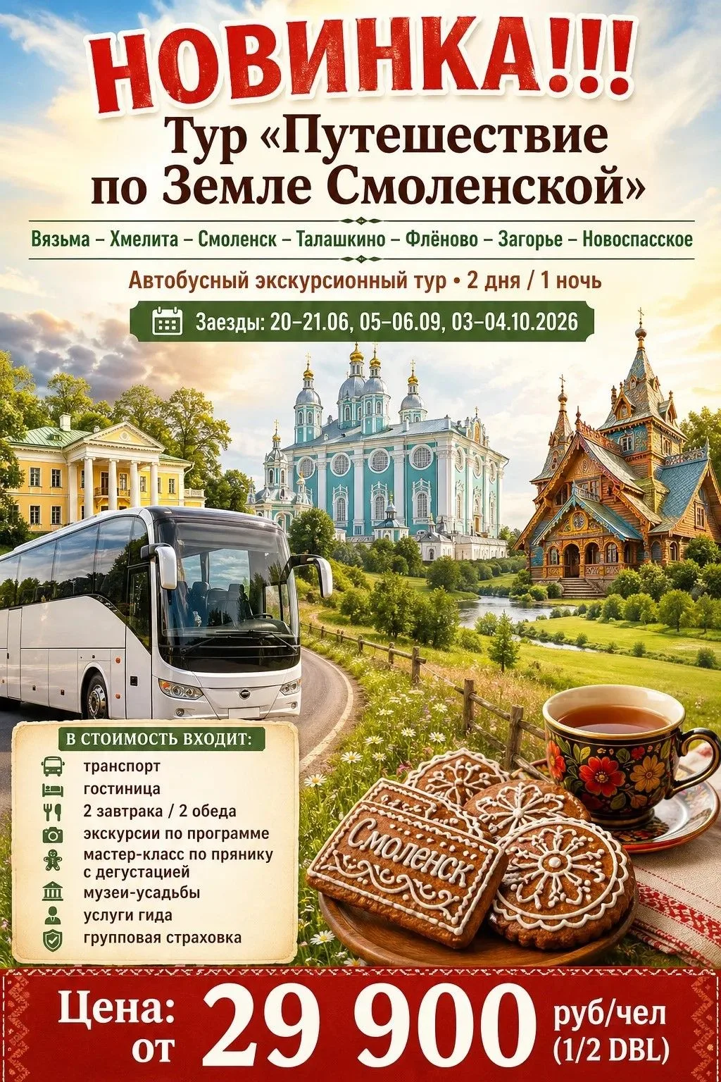 АКЦИЯ! СКИДКА -14%!
📆20.06-21.06.2026