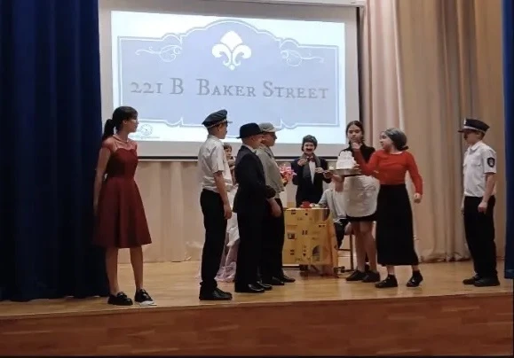 🥈🏆Призовое место наших обучающихся и учителя Английского языка в ГОРОДСКОМ этапе конкурсе театральны
