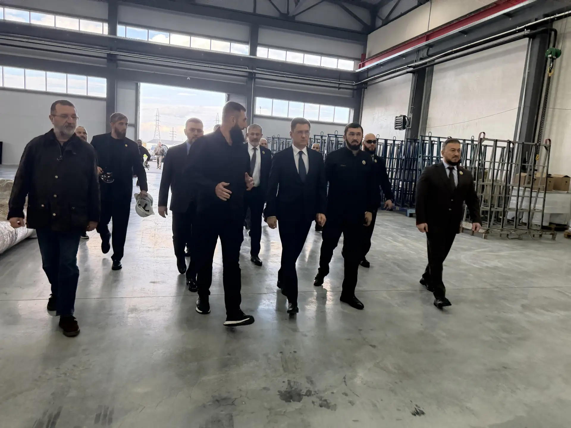 Александр Новак совершил рабочую поездку в Чечню