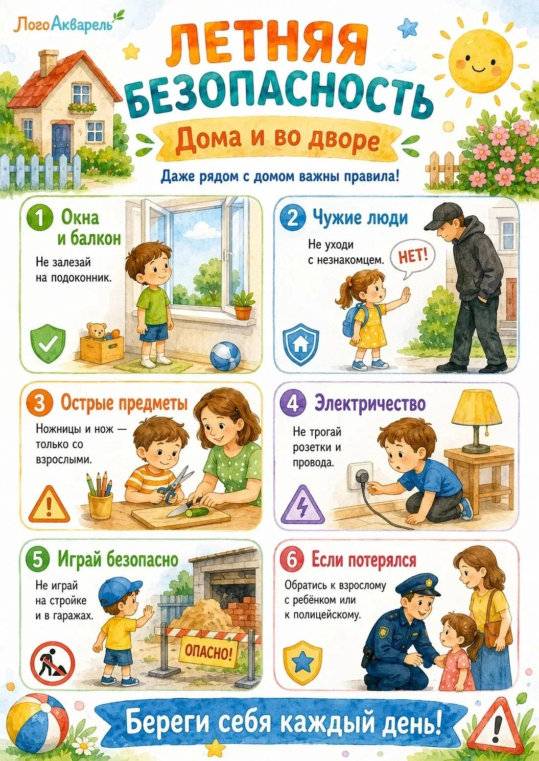 Памятки по безопасности ❗️