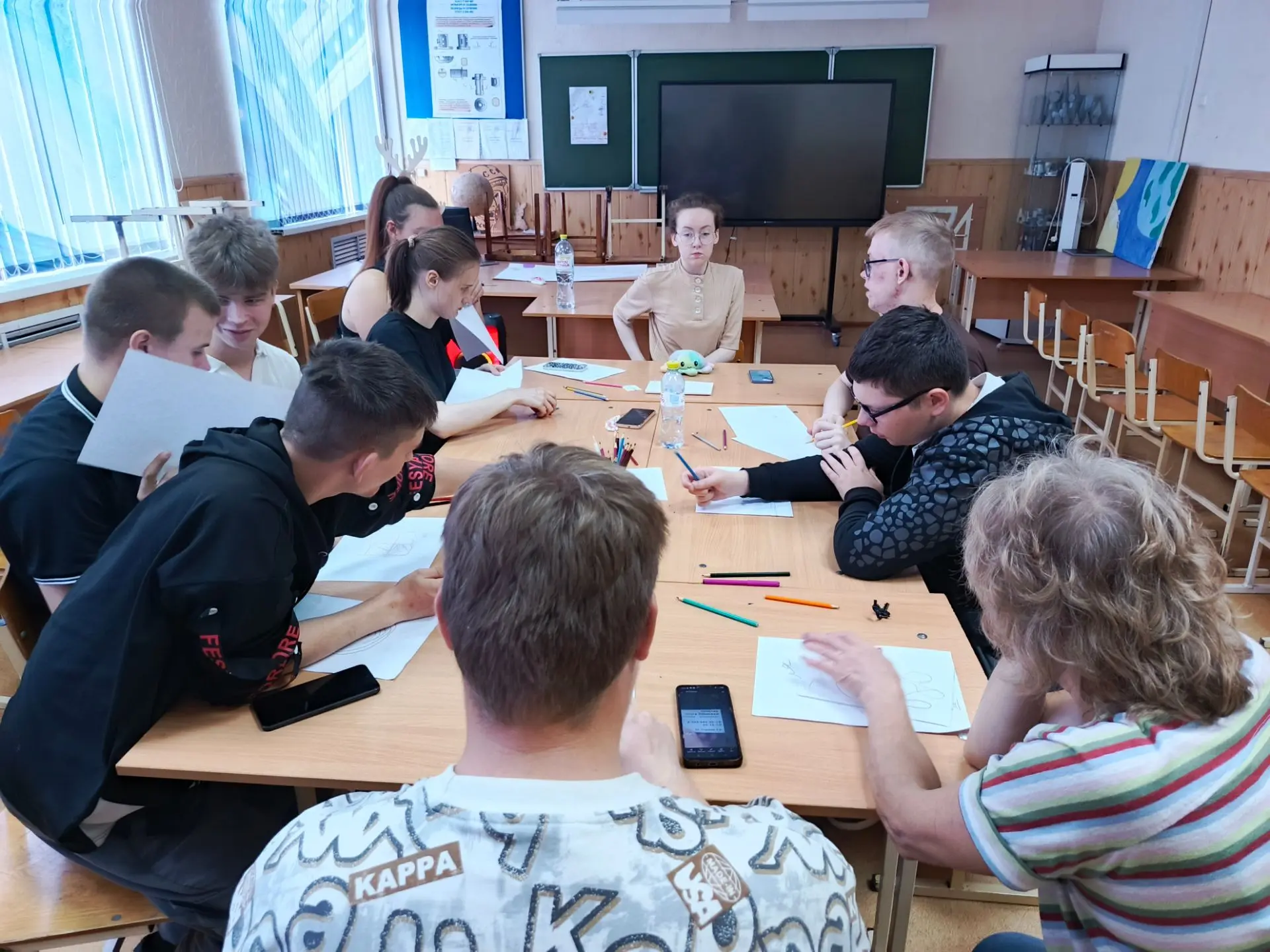 , 💥 Патриотически- трудовой лагерь "Взаимодействие - 2026"
🔴День. 3-й.....!!! 
🪇Новый день наполн