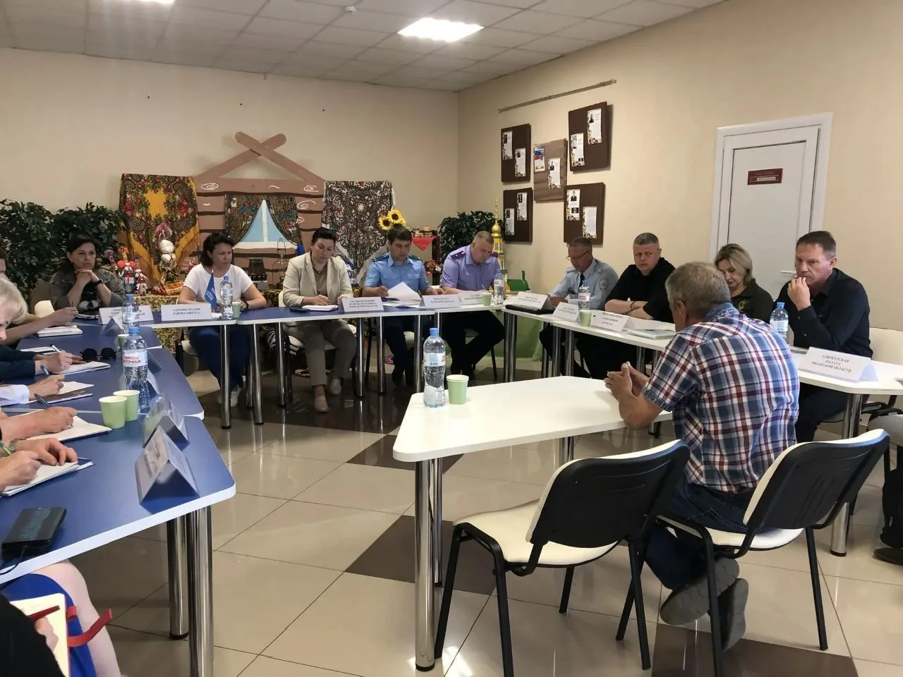 Прокурор Александро-Невского района Евгений Симакин совместно с Уполномоченным по правам человека в 