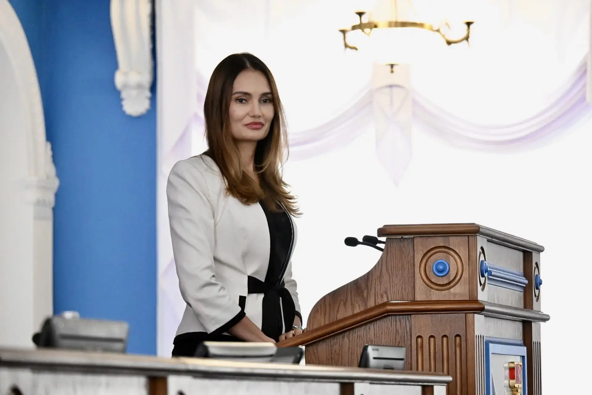 ✅ Председатель Севастопольской городской избирательной комиссии Нина Сергеевна Фаустова сегодня, на 