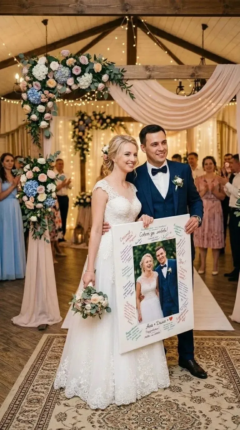 Классная идея на вашу свадьбу 💍