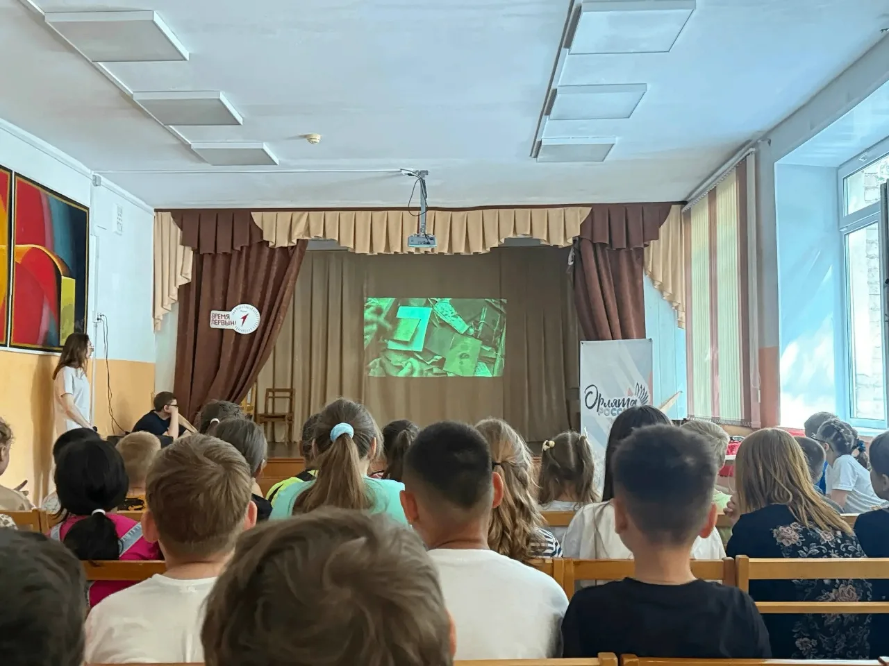 🔥 День памяти и мужества в нашем лагере! 🔥22 июня мы вспомнили о начале Великой Отечественной войн