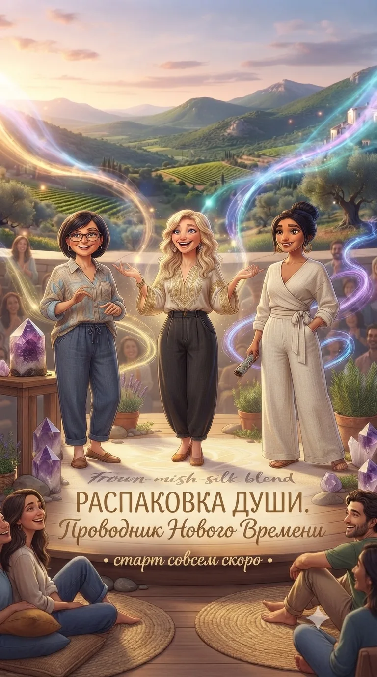 ТРЁХМЕСЯЧНАЯ ФЛАГМАНСКАЯ ПРОГРАММА: «РАСПАКОВКА ДУШИ. ПРОВОДНИК НОВОГО ВРЕМЕНИ »
