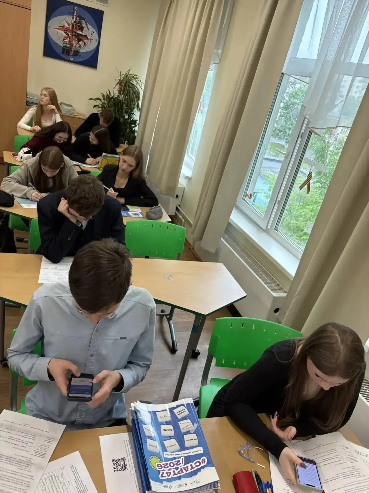 Вчера в нашей школе среди 9-х и 11-х классов специалистом Центра опережающей профессиональной подгот