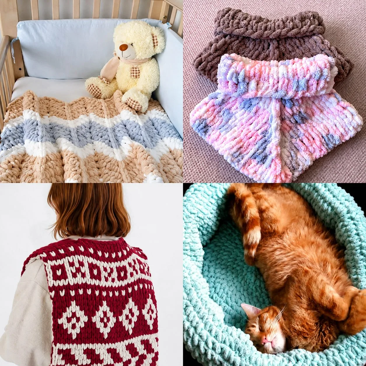 Для вас подборка неожиданных, я уверена 😉, идей вязания из пряжи Puffy 🧦👚🧣

Скачивайте, вдохновл