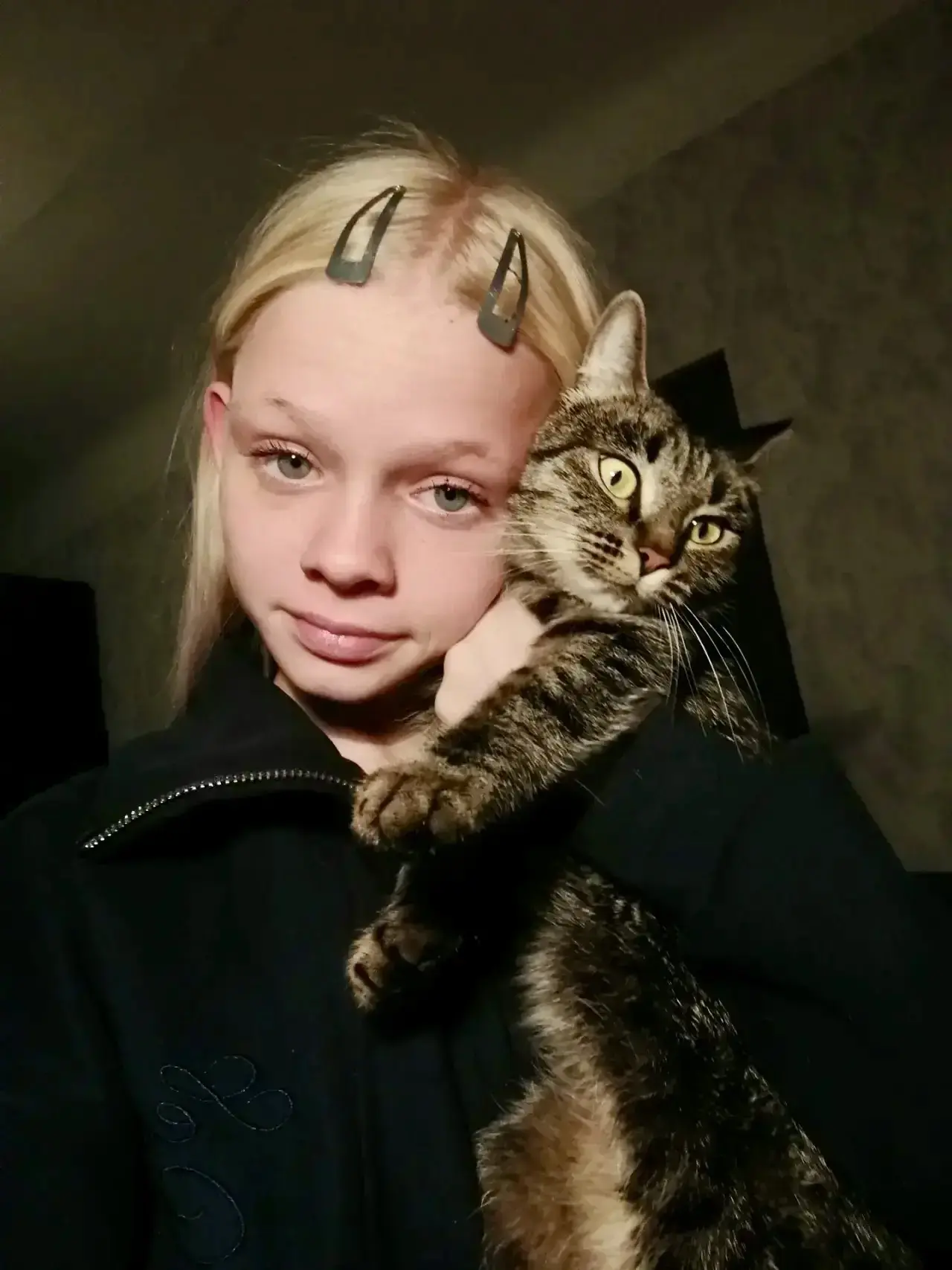 🐶«Тепло и забота в каждом кадре», Гончарова Ангелина, ученица 7 «Б» класса, со своим п...