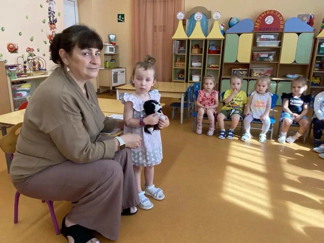 Знаем, как дружить с животными — и как оставаться в безопасности! 🐕

Во второй группе раннего возра