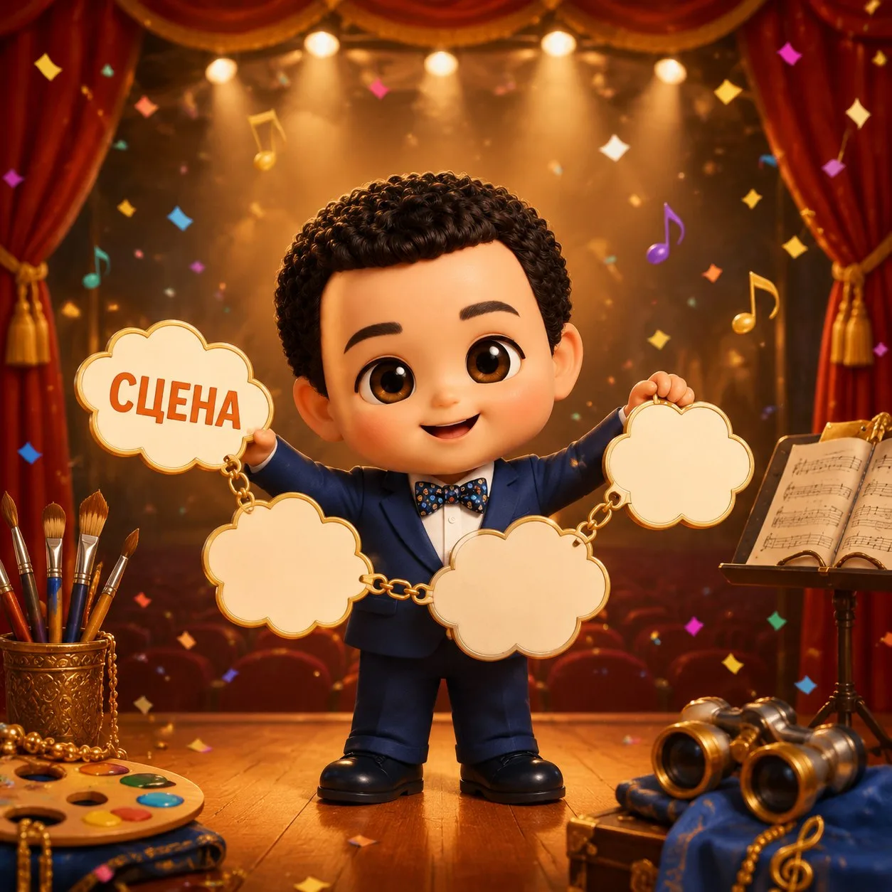 #КультурнаяПятница: Запускаем бесконечную арт-цепочку слов! 🔗🎨🎹