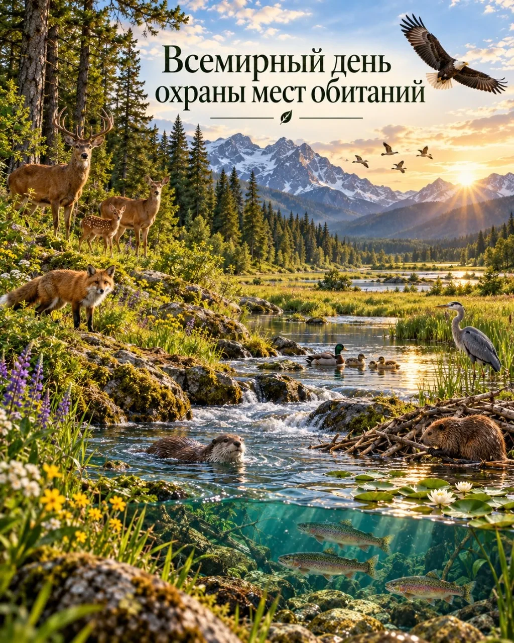 Сегодня отмечают Всемирный день охраны мест обитаний.