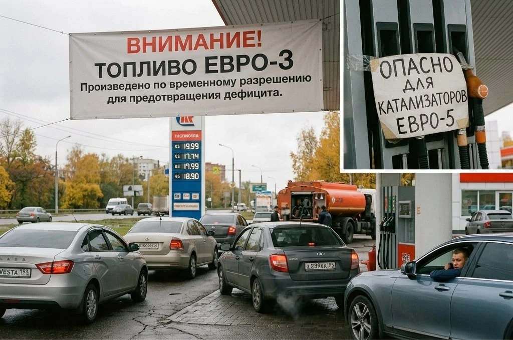 В России разрешили производить топливо «Евро-3» для предотвращения дефицита

Части НПЗ дано разрешен