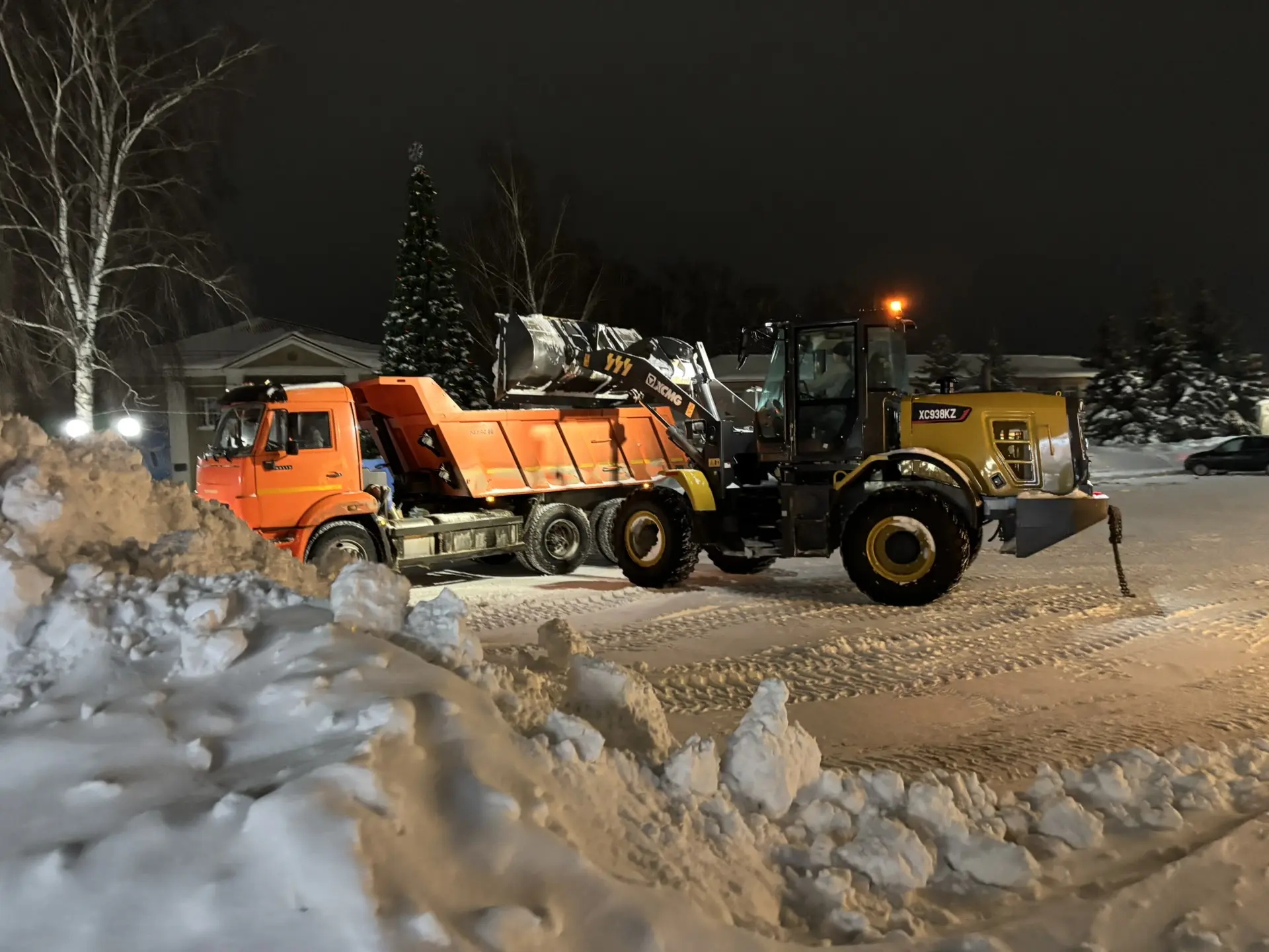 🌨 Сегодня ночью ожидается сильный снегопад.