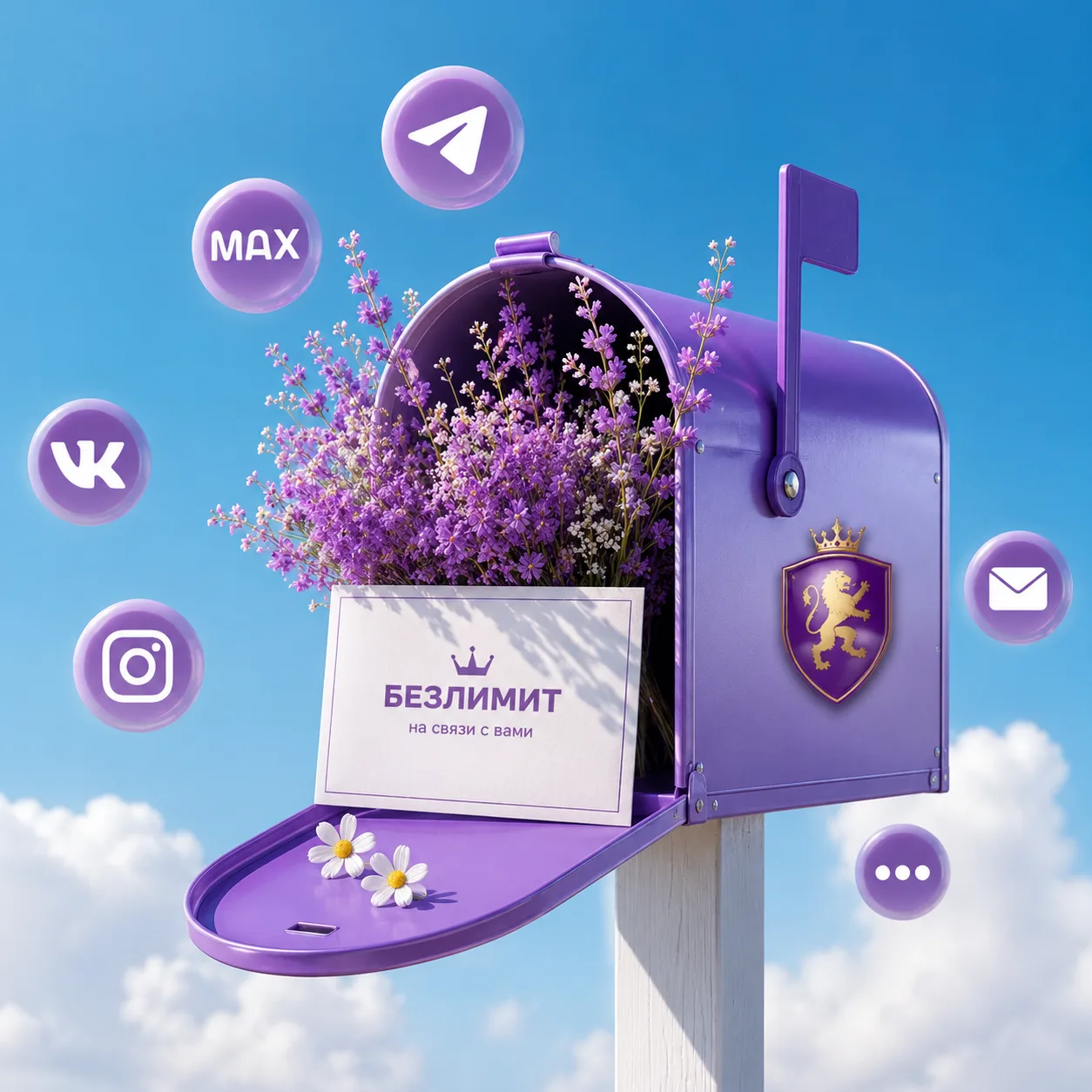 💜 Хотим быть там, где вам удобно