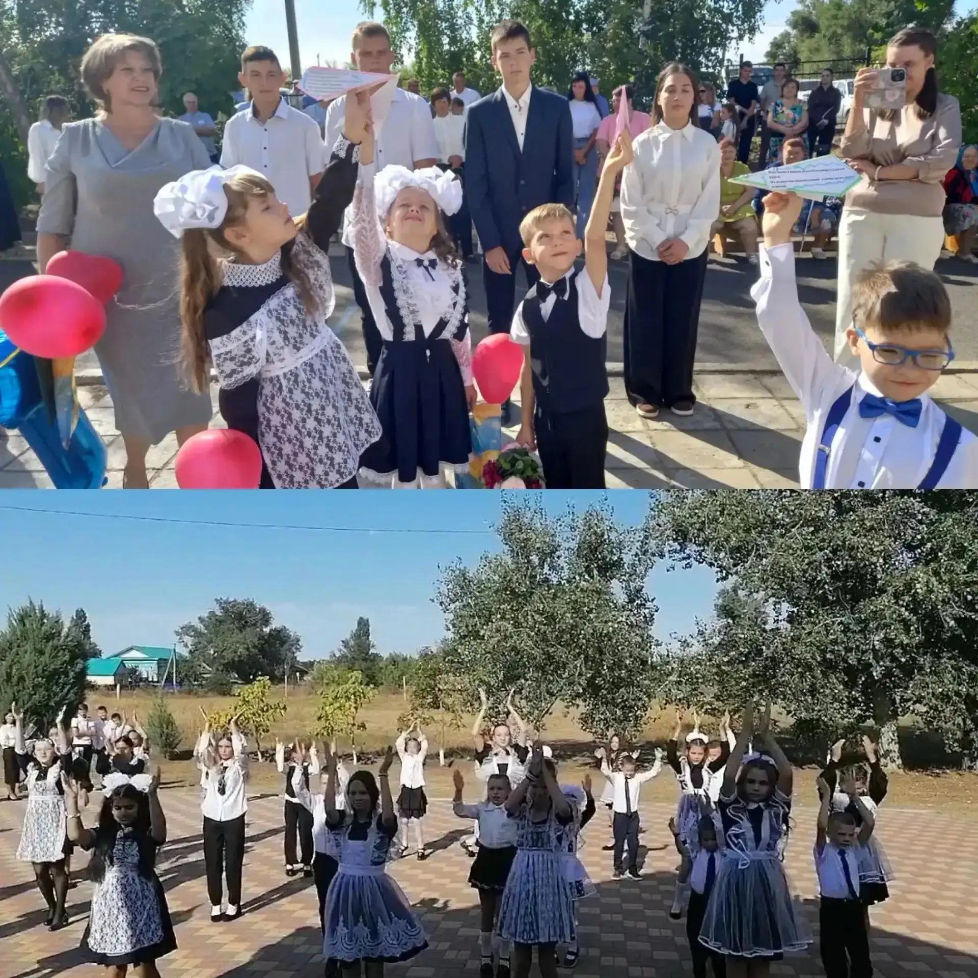 🔔💐 Сегодня во всех школах Старополтавского района прошли торжественные линейки, посвя...