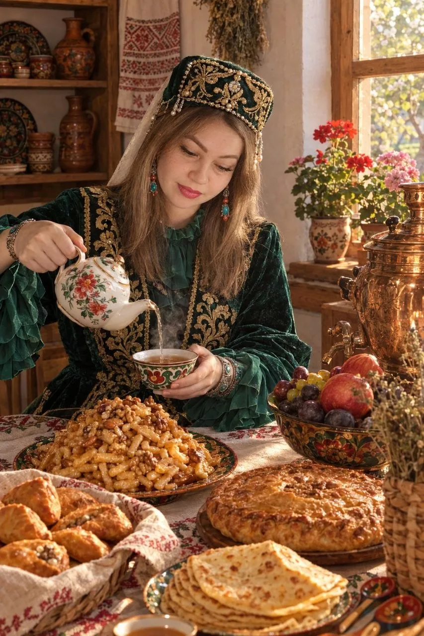 🫖☀️☕ДУШЕВНОЕ ЧАЕПИТИЕ ПО - ТАТАРСКИ