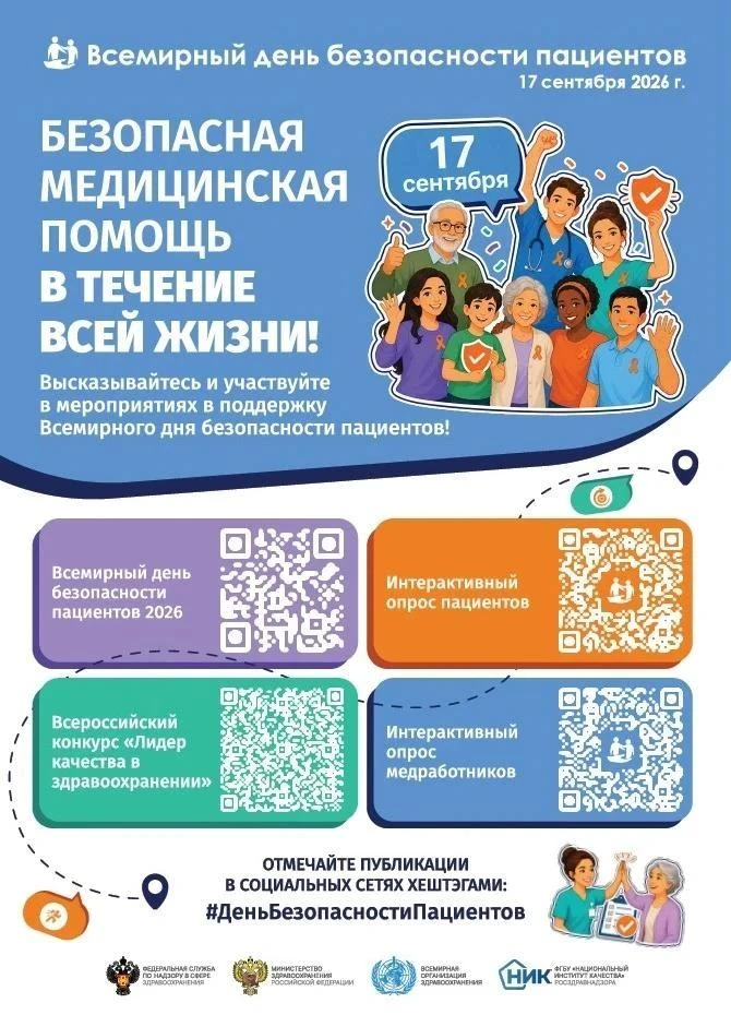 Что такое Всемирный день безопасности пациентов и почему он важен?