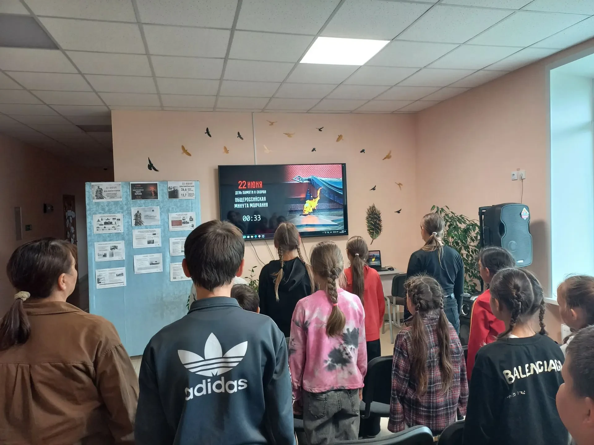 🕯️ Сегодня, 22 июня, в нашем  лагере прошёл День памяти и скорби — в память о начале Великой Отечес