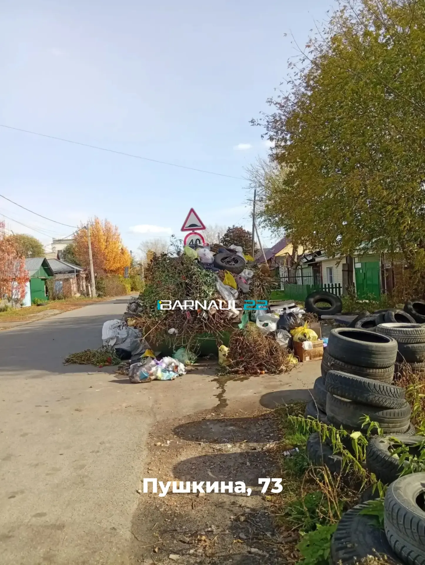 🗑️ Мусорные «арт-объекты» в Барнауле
