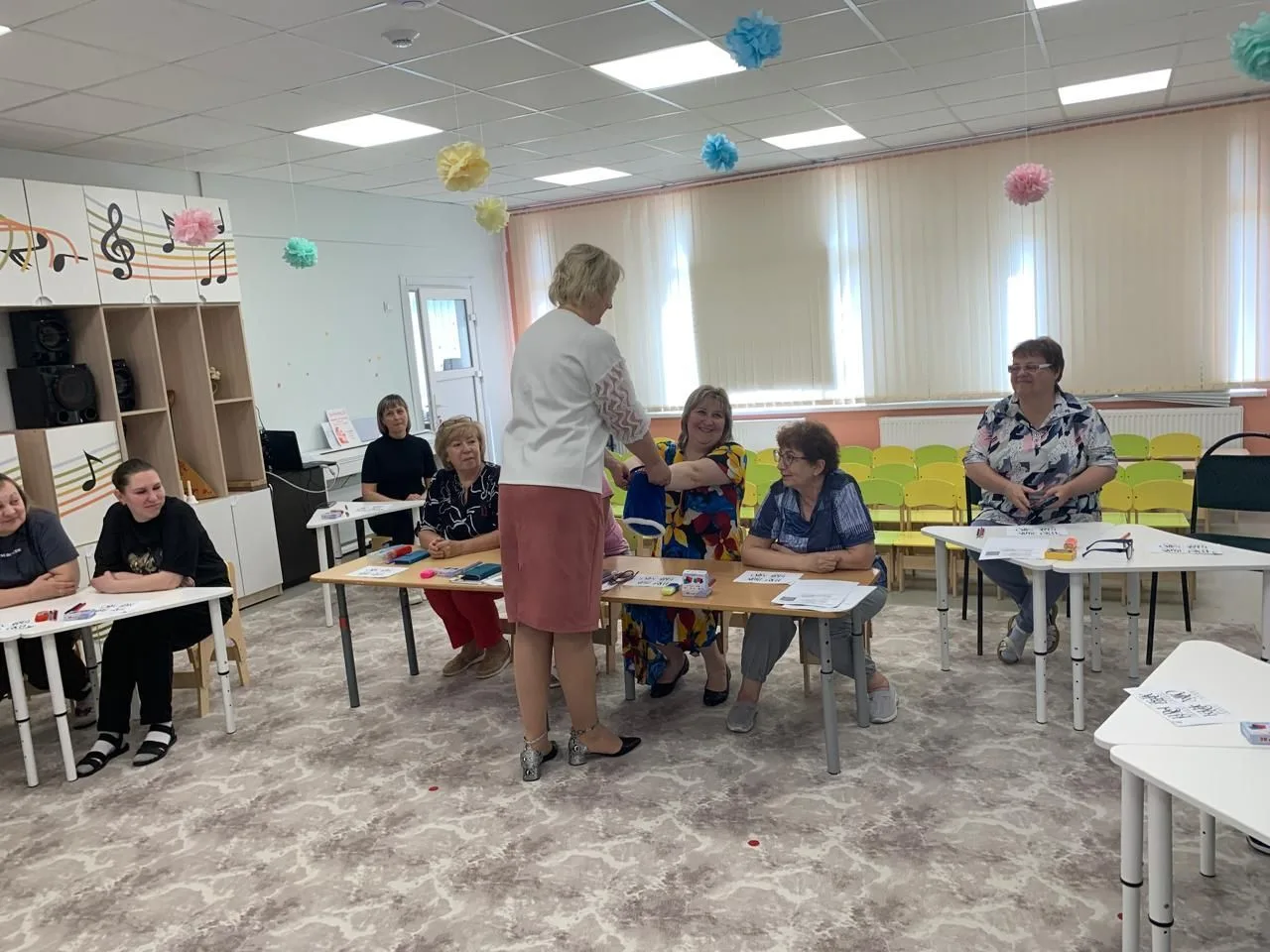 Учитель-логопед дошкольного отделения "Незабудка" Кудрявцева С.Н. провела  мастер-класс "Учиться мож