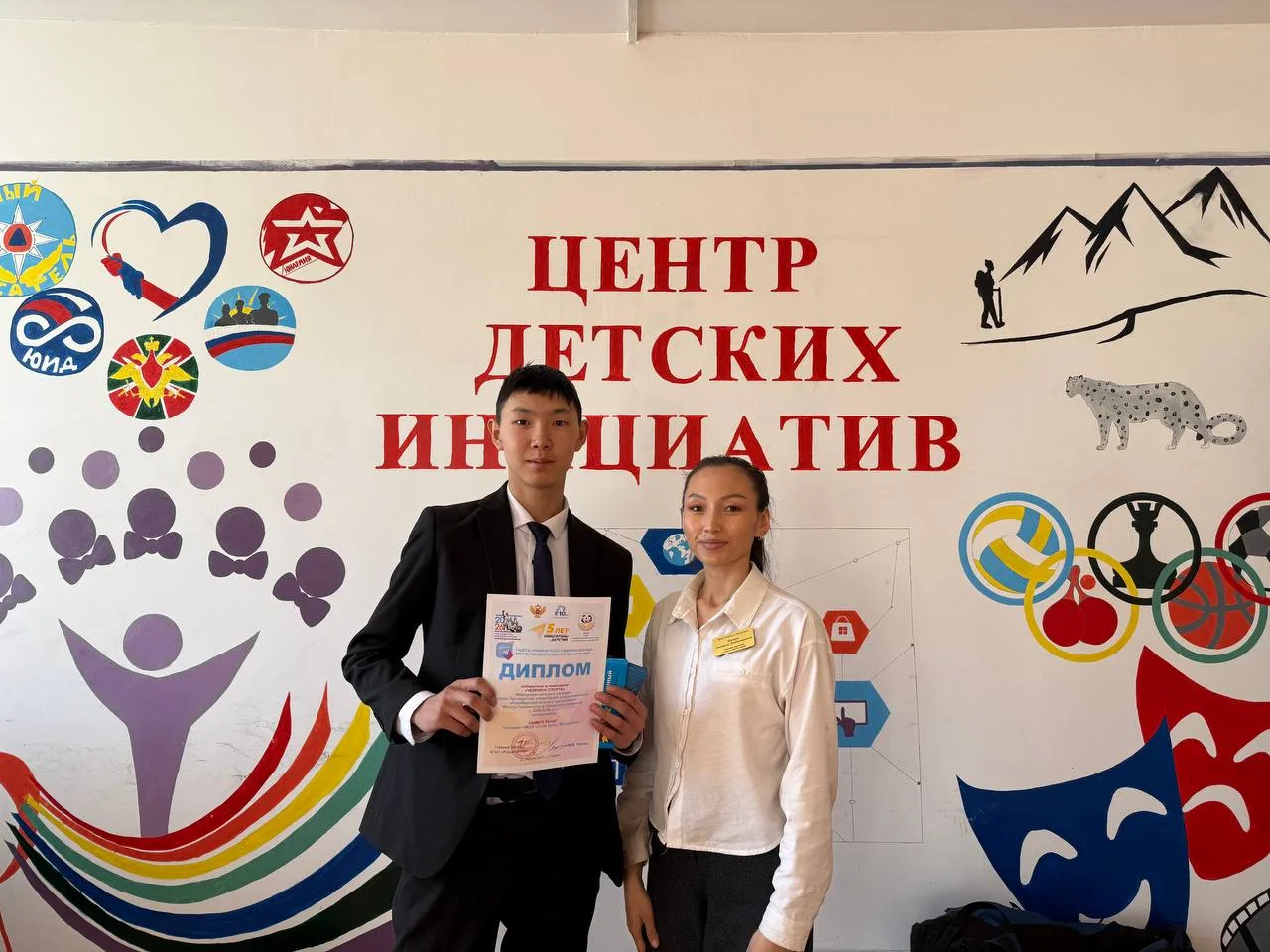 🎉 Наш президент школы — «Чемпион спорта»!