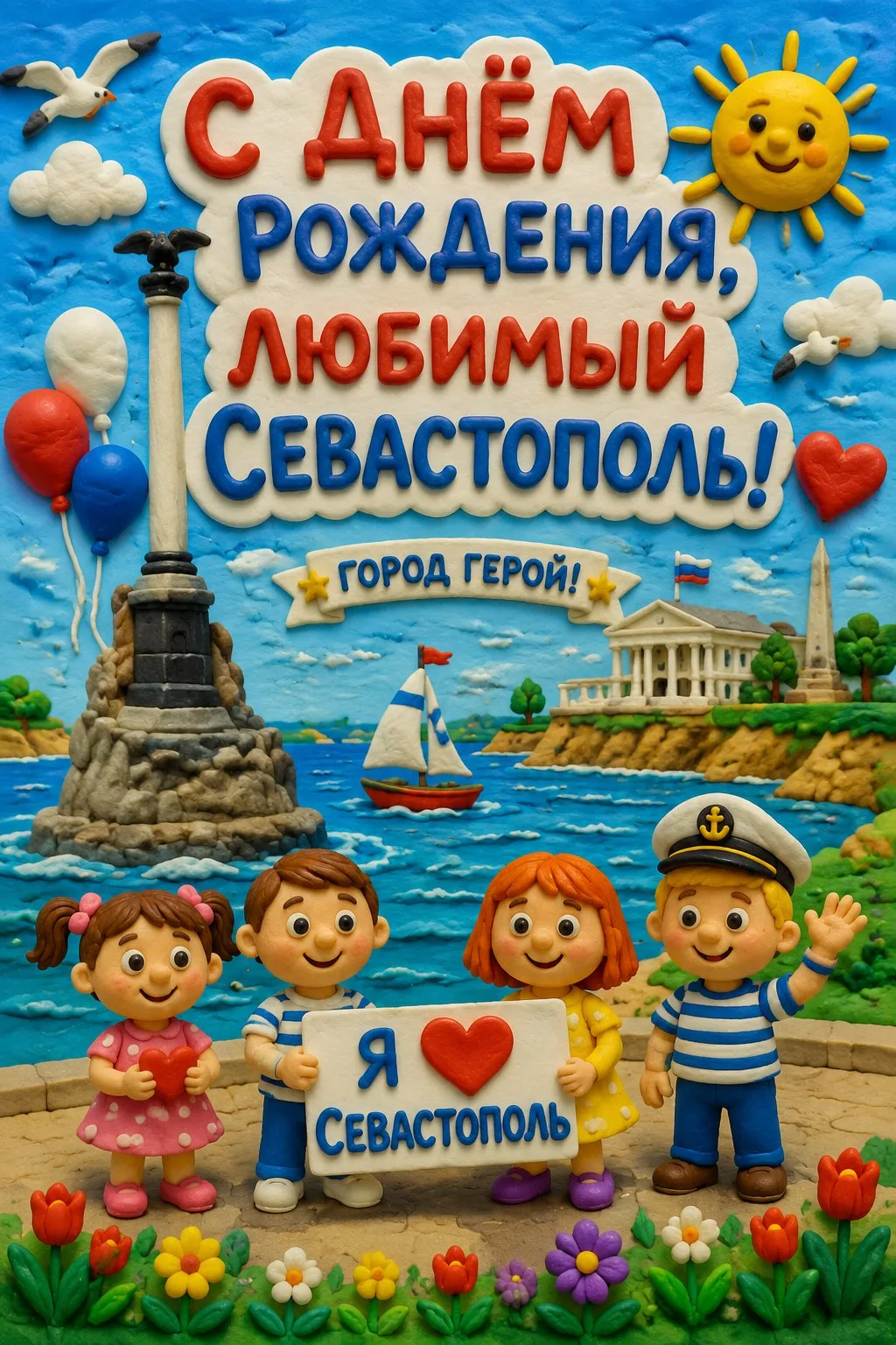 Севастополь — это город, где пахнет морем и сбываются мечты. 🌊

Здесь наши малыши делают первые шаг