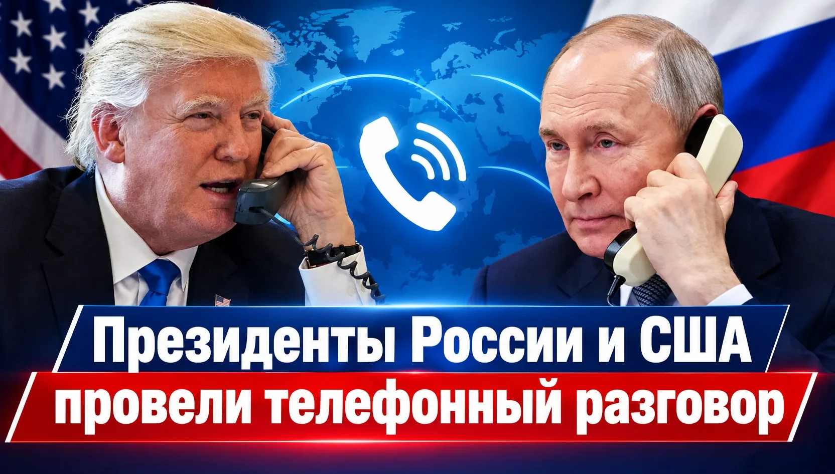 Президенты России и США провели телефонный разговор, который продолжался около часа. По...