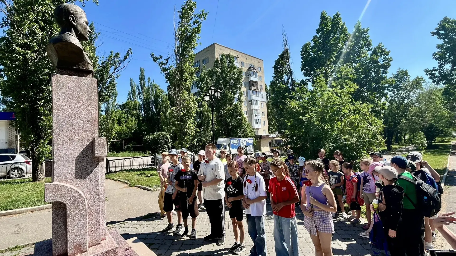 🕯 День Памяти в пришкольном лагере "Солнышко"🕯

Сегодня прошел особенный день — День Памяти и скор