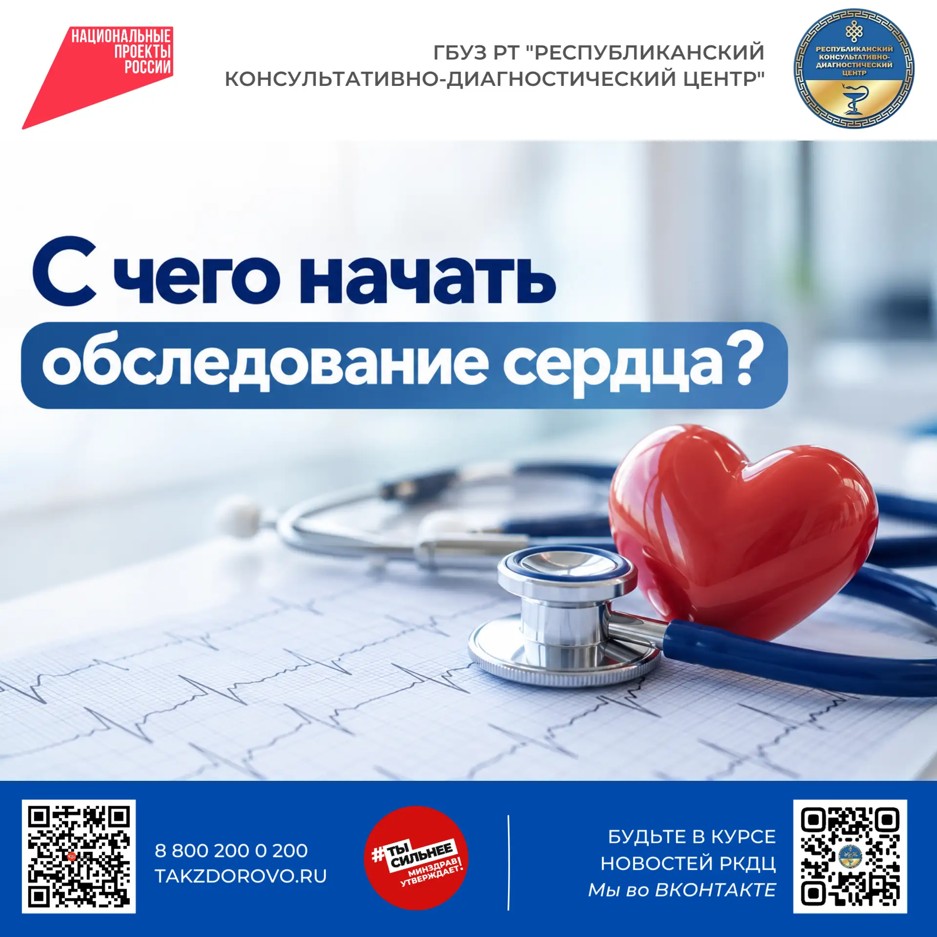 ❤️ С чего начать обследование сердца?