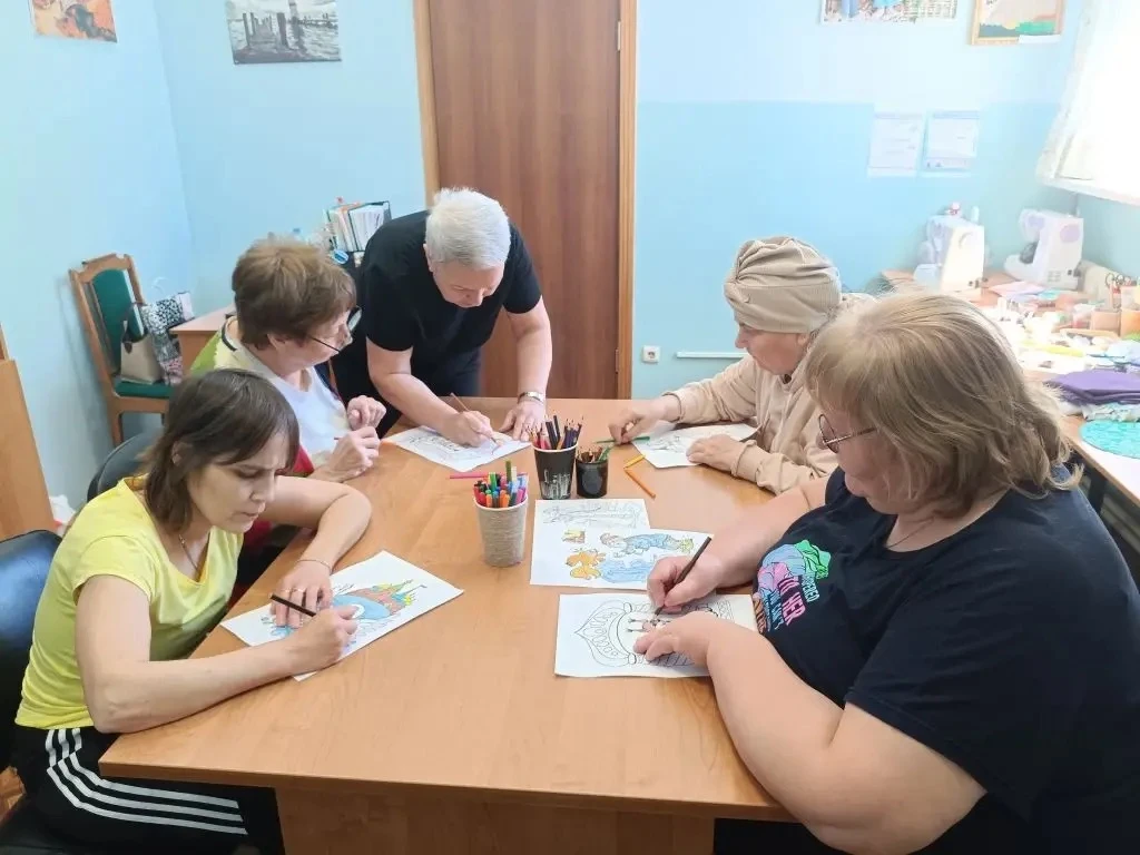 Мастер-класс по раскрашиванию сюжетов по сказкам А. С. Пушкина для получателей социальн...