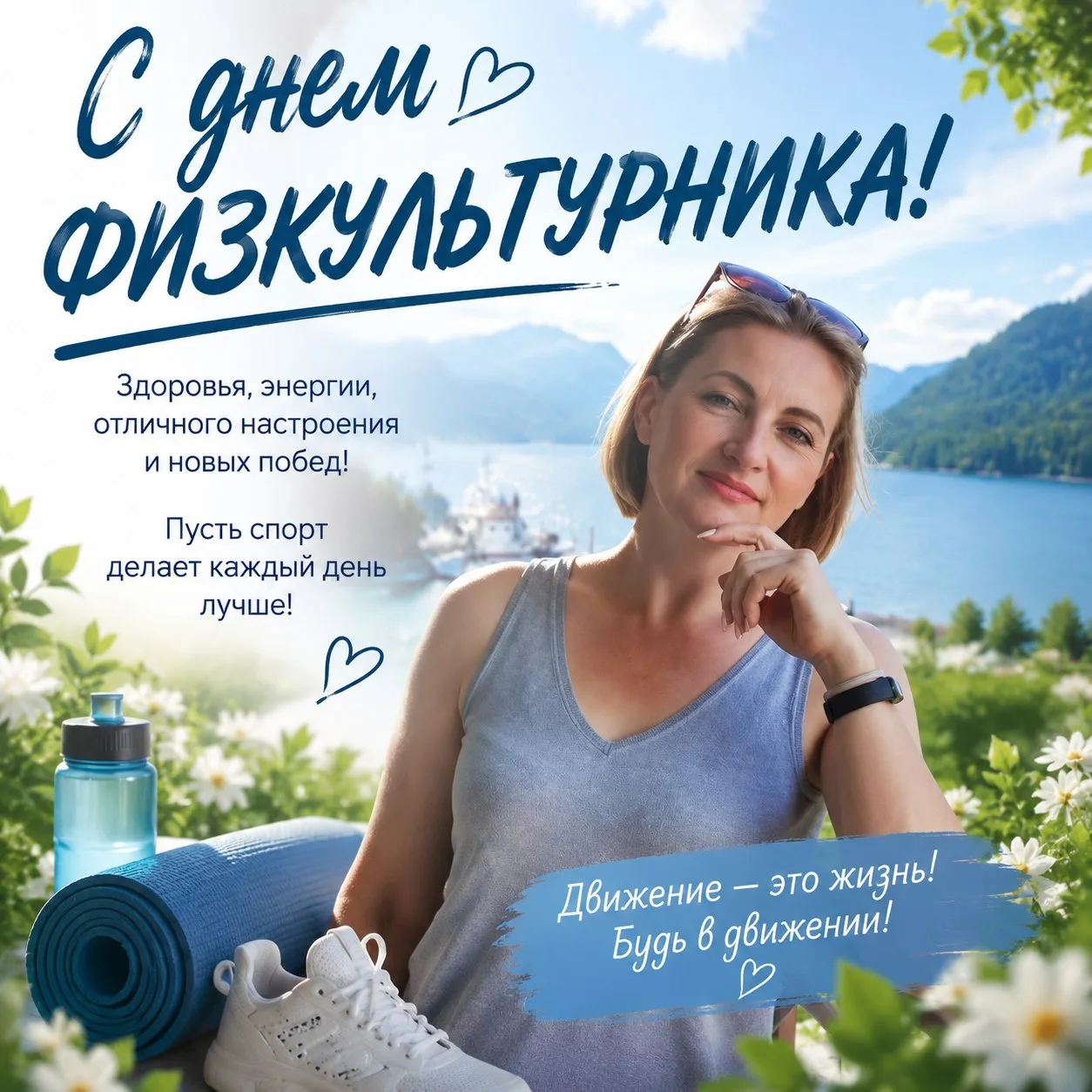 💫8 августа — особенный день для всех, кто не представляет свою жизнь без движения и сп...