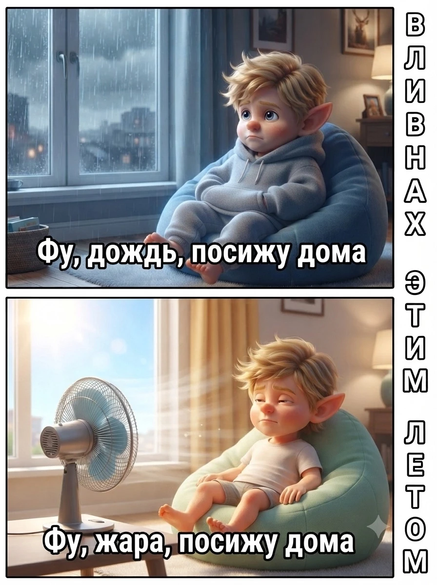 Только что прятались под зонтами, а теперь ловим жаркие денёчки! ☀️