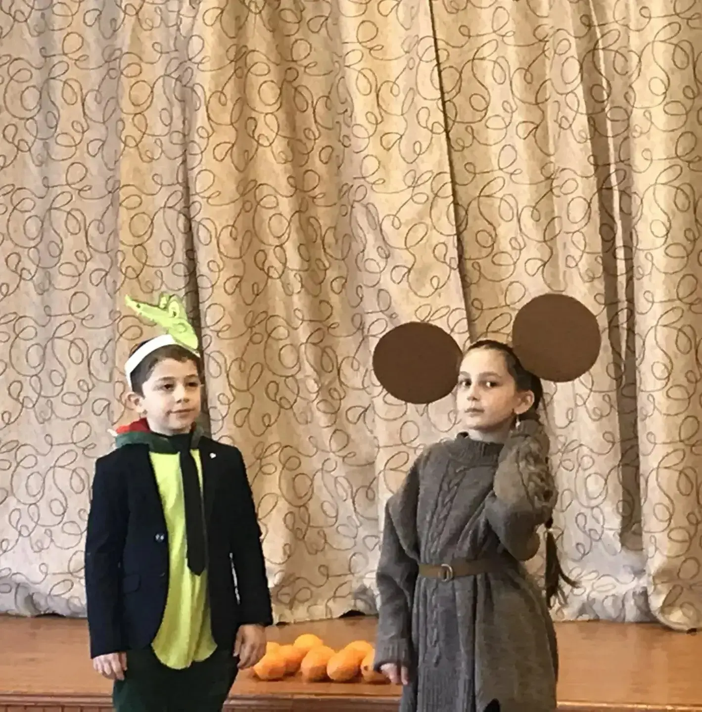 МБОУ "СОШ №1" (структурное подразделение с.Мишутино)   Сегодня в нашей школе состоялся показ спектак