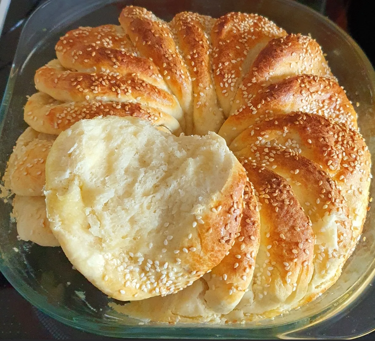 🍞 Необычный хлеб "Ухо слона": просто, вкусно и очень эффектно! 😍