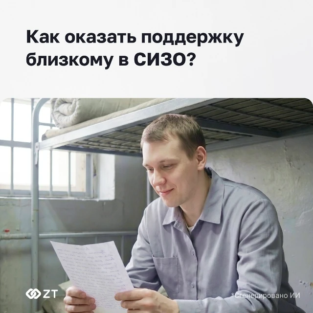 ❓ Как оказать поддержку близкому, который попал в СИЗО?

Когда близкий оказывается в СИЗО, мир перев