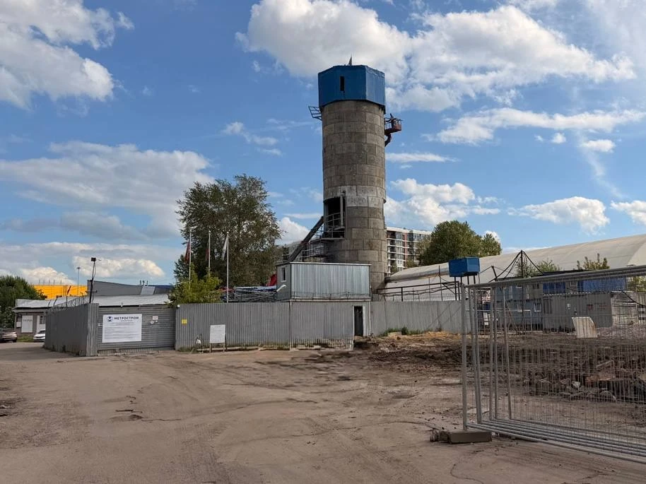 👷🏻‍♂️ На строительной площадке шахты № 849 (станция «Боровая») второго участка Красно...