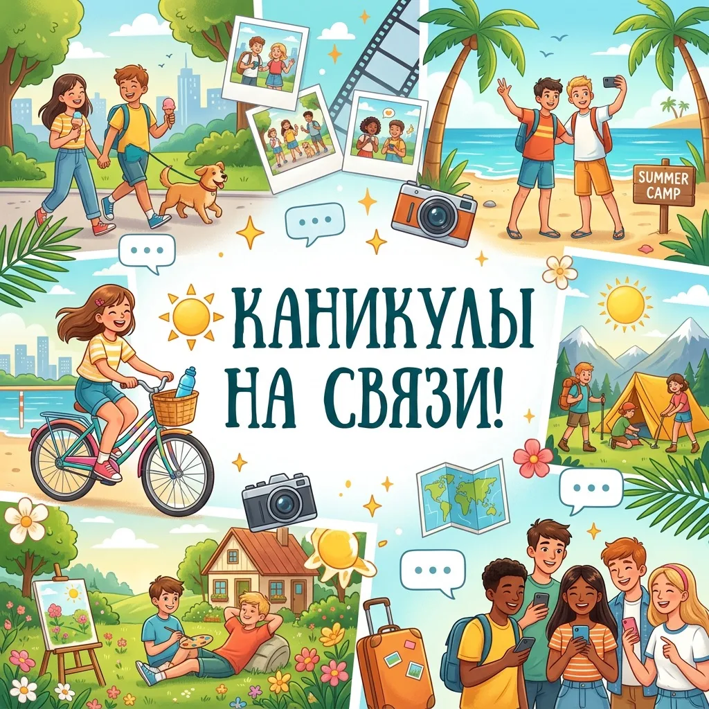 ☀️ КАНИКУЛЫ НА СВЯЗИ!

Лето идёт полным ходом, а значит — самое время делиться своими историями 😎

